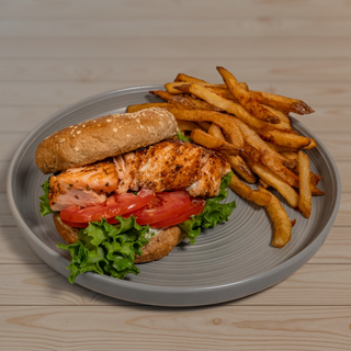 Grilled Salmon Sandwich